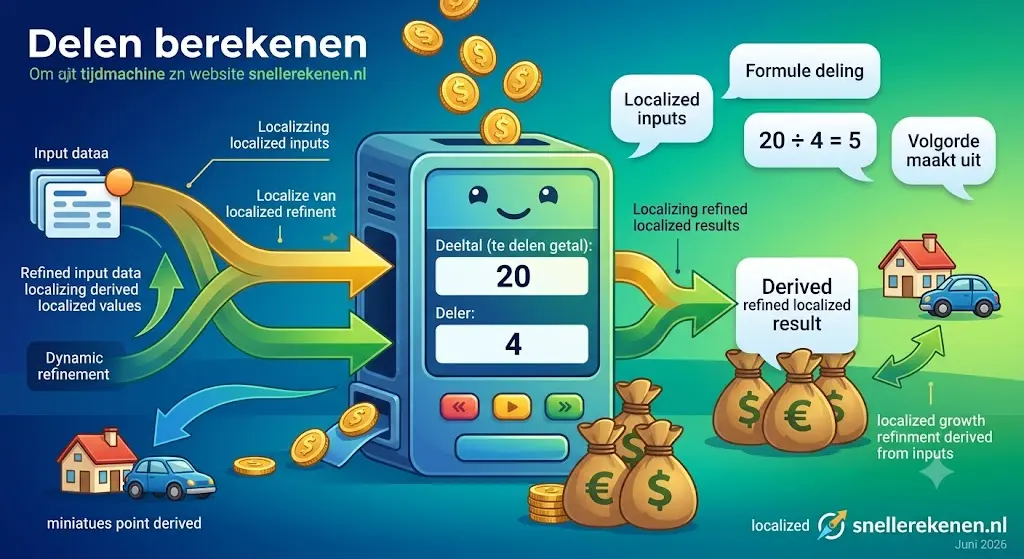 delen berekenen