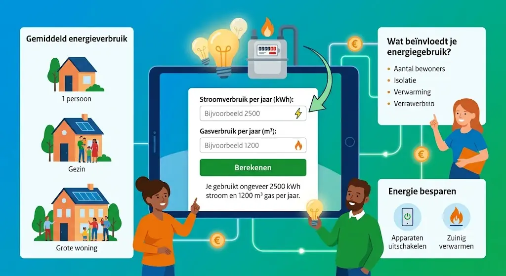 energieverbruik berekenen calculator