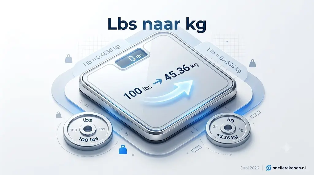 lbs naar kg